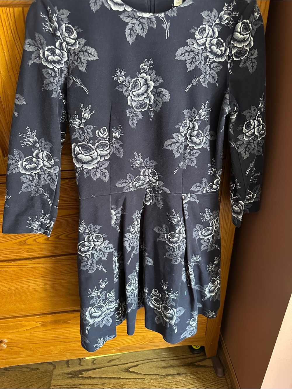GAP Navy Floral Mini Dress